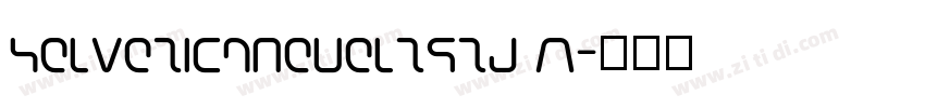 Helveticaneueltstd M字体转换